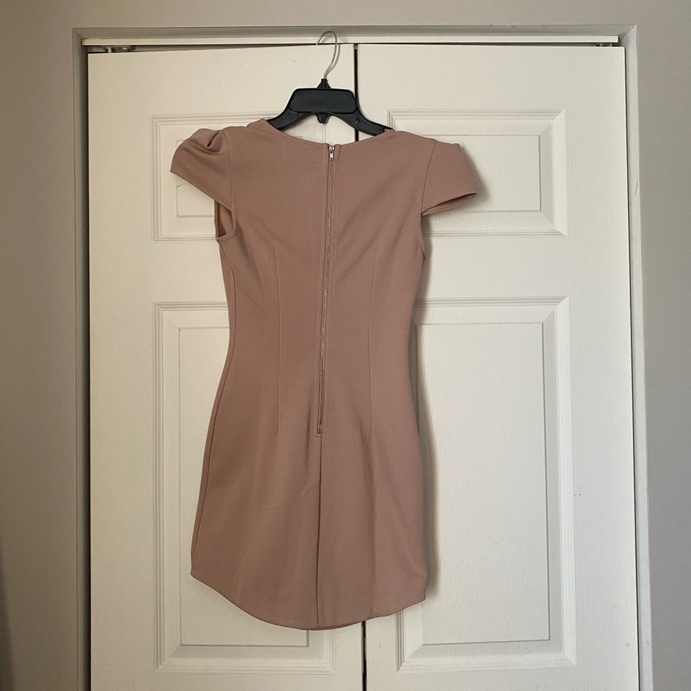 Sabo skirt tan mini dress
